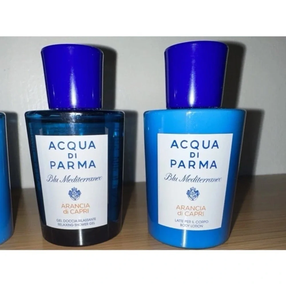 Acqua Di Parma Blu Mediterraneo Arancia Di Capri Travel Shower & Body Set 2.5 oz